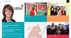 Desktop Screenshot of joanburton.ie